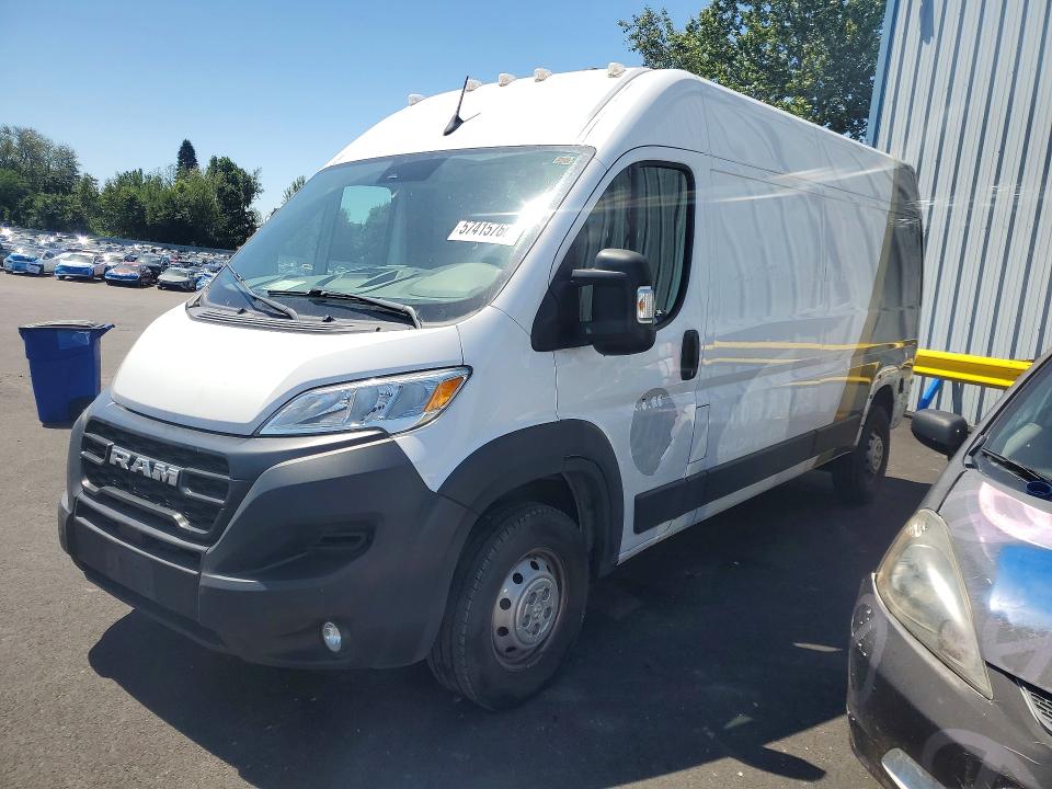 57415766 :رقم المزاد ، 3C6LRVDG0PE543316 vin ، 2023 Ram Promaster 2500 مزاد بيع