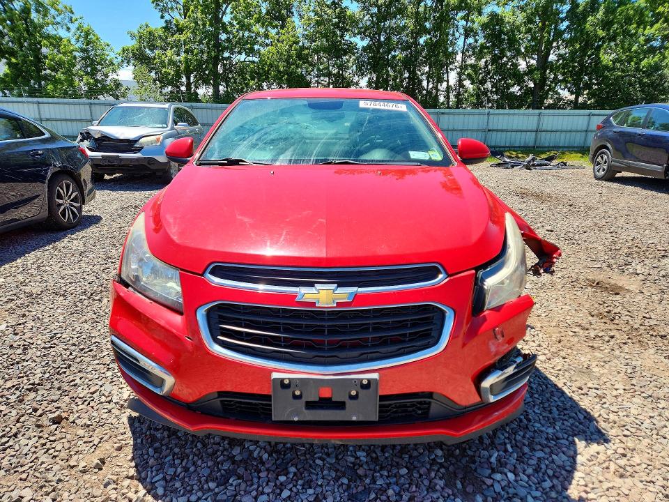 2015 Chevrolet Cruze მანქანა იყიდება აუქციონზე, vin: 1G1PC5SB5F7210734, აუქციონის ნომერი: 57844676