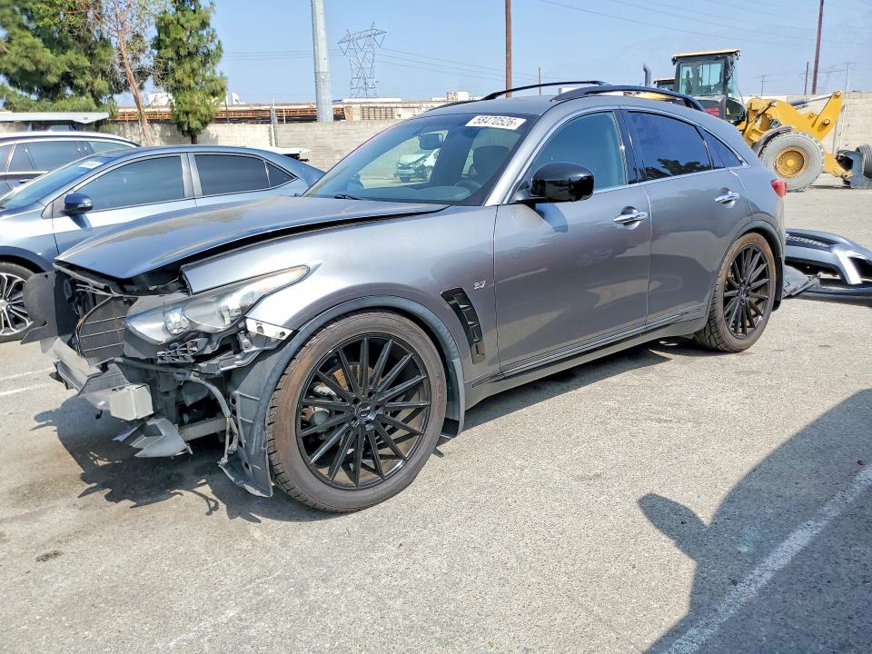 Auction sale of the 2017 Infiniti Qx70, vin: JN8CS1MW4HM410594, lot number: 58470526