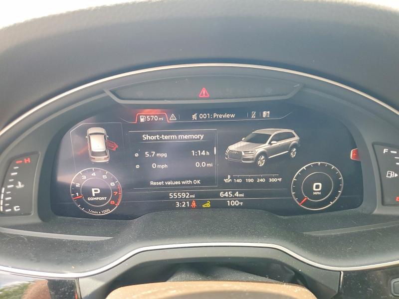Продаж на аукціоні авто 2019 Audi Q7, vin: WA1VAAF71KD047931, номер лоту: 58551856