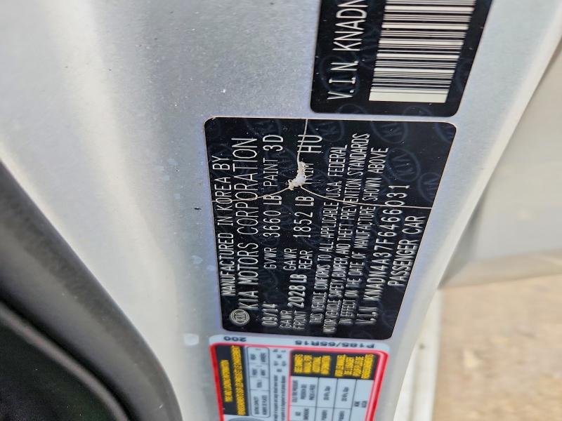 Продаж на аукціоні авто 2015 Kia Rio, vin: KNADN4A37F6466031, номер лоту: 56508806