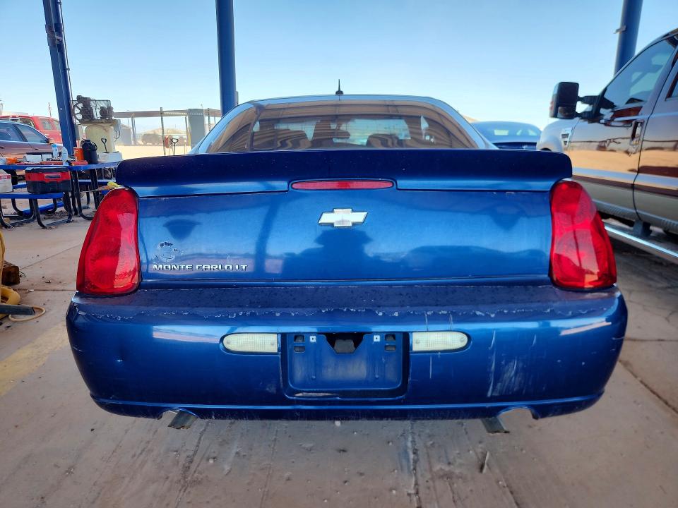 Продажа на аукционе авто 2006 Chevrolet Monte Carlo, vin: 2G1WK151269219979, номер лота: 56282346