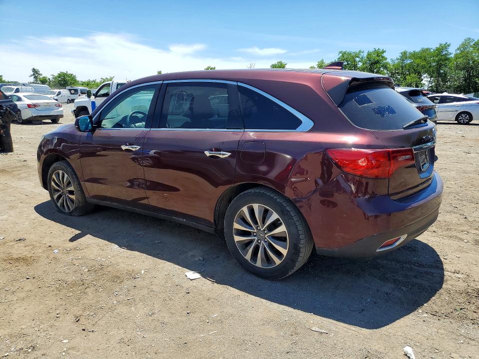 Продажа на аукционе авто 2016 Acura Mdx, vin: 5FRYD4H49GB053974, номер лота: 57416706