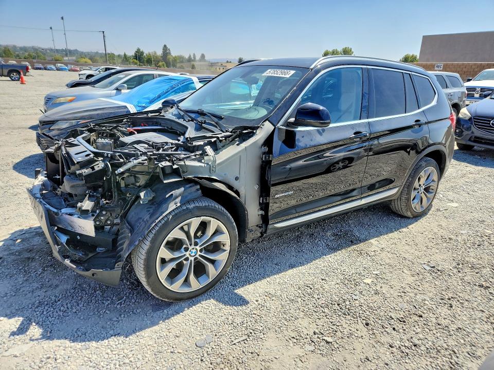 Aukcja sprzedaży 2017 Bmw X3, vin: 5UXWZ7C55H0T44482, numer aukcji: 57852966