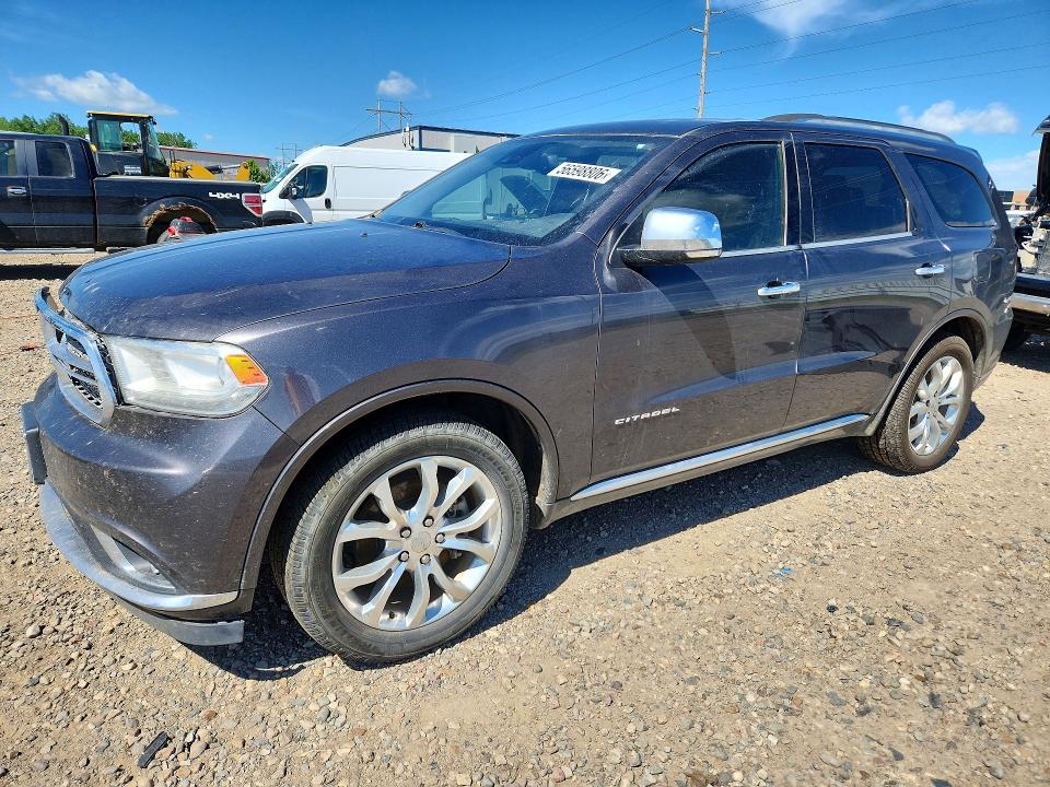 2016 Dodge Durango მანქანა იყიდება აუქციონზე, vin: 1C4RDJEG5GC424807, აუქციონის ნომერი: 56598806