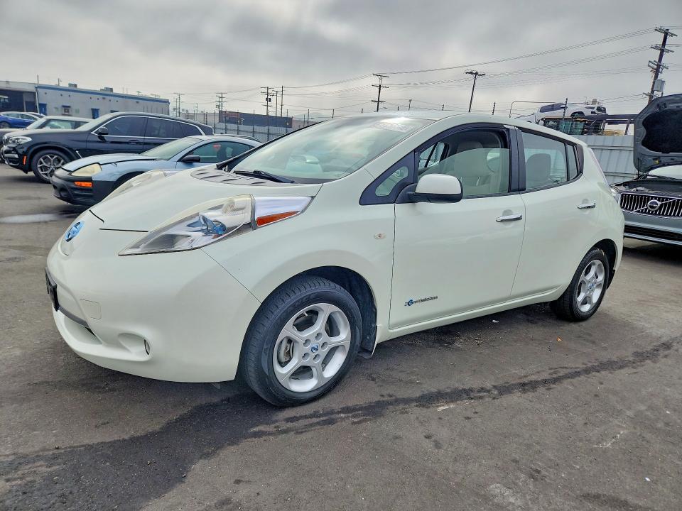 2012 Nissan Leaf მანქანა იყიდება აუქციონზე, vin: JN1AZ0CP1CT023831, აუქციონის ნომერი: 56151656