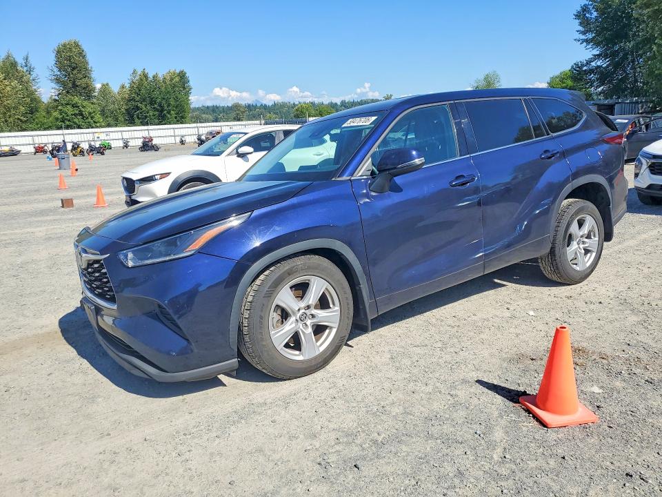 58476706 :رقم المزاد ، 5TDCZRBH2MS559210 vin ، 2021 Toyota Highlander مزاد بيع