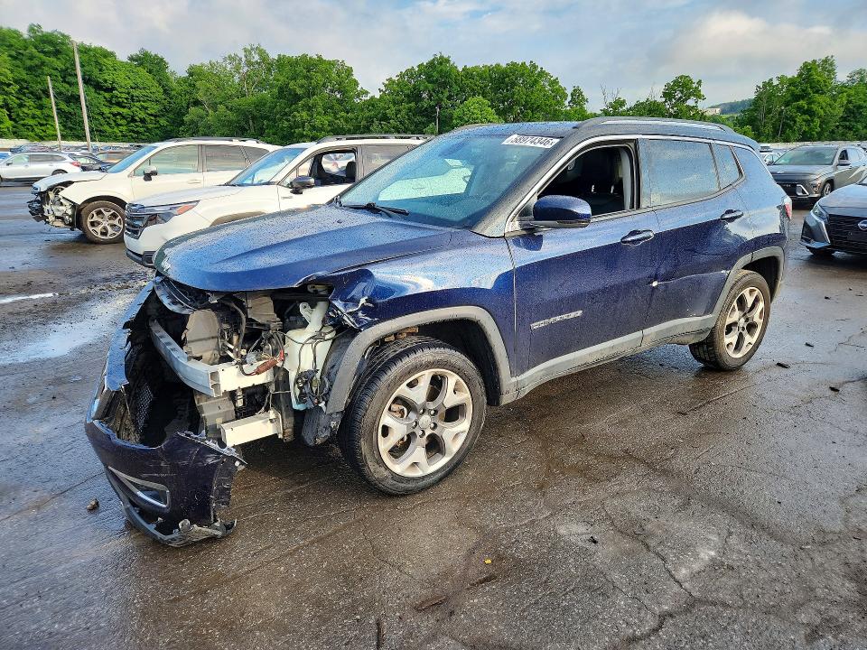 2018 Jeep Compass მანქანა იყიდება აუქციონზე, vin: 3C4NJDCB4JT246108, აუქციონის ნომერი: 58974346