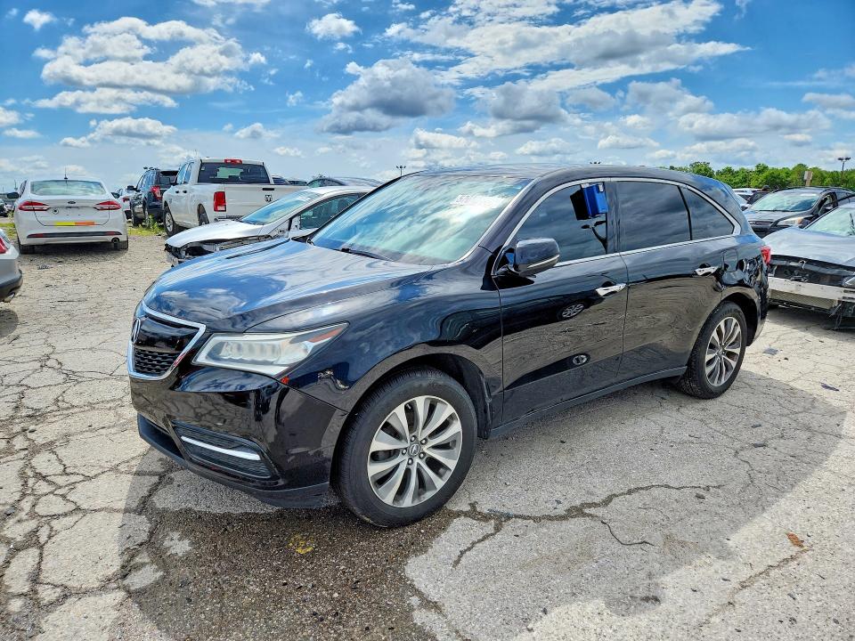 Продажа на аукционе авто 2014 Acura Mdx, vin: 5FRYD4H68EB010371, номер лота: 57027866
