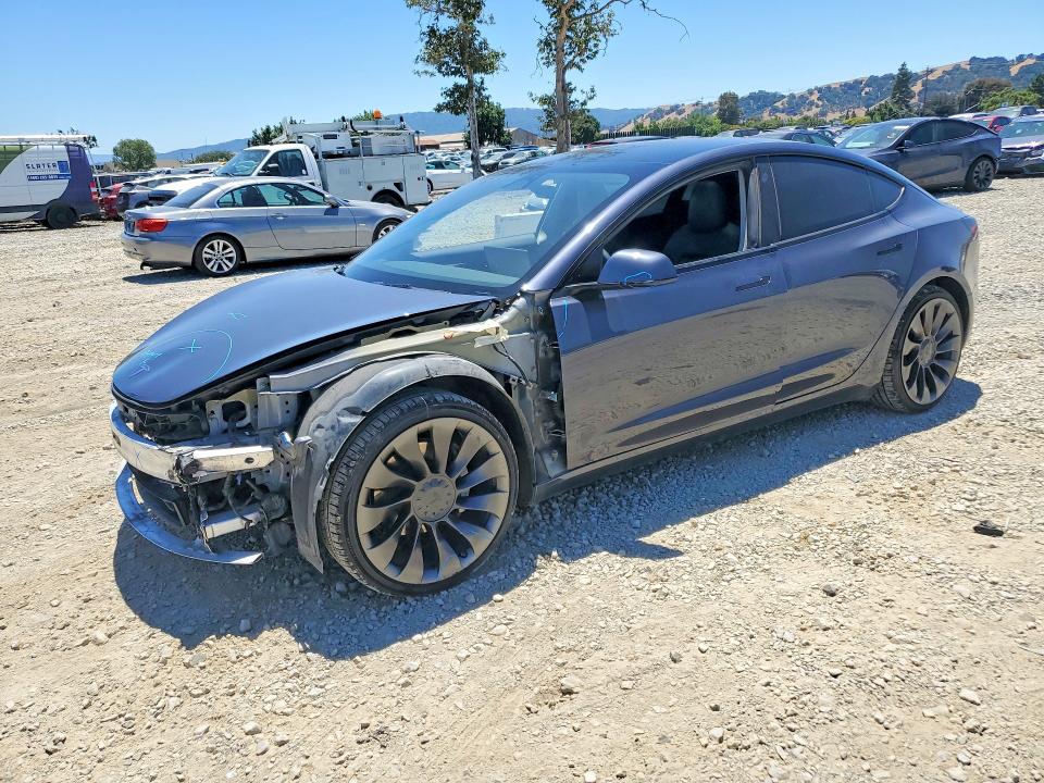 57428316 :رقم المزاد ، 5YJ3E1EB9PF387092 vin ، 2023 Tesla Model 3 مزاد بيع