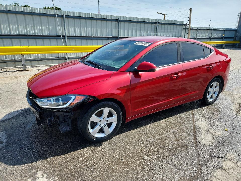 55879706 :رقم المزاد ، KMHD74LF0HU103519 vin ، 2017 Hyundai Elantra مزاد بيع