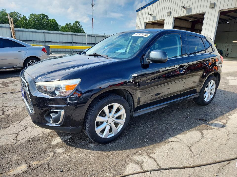 2013 Mitsubishi Outlander Sport მანქანა იყიდება აუქციონზე, vin: 4A4AR4AUXDE022527, აუქციონის ნომერი: 55981456