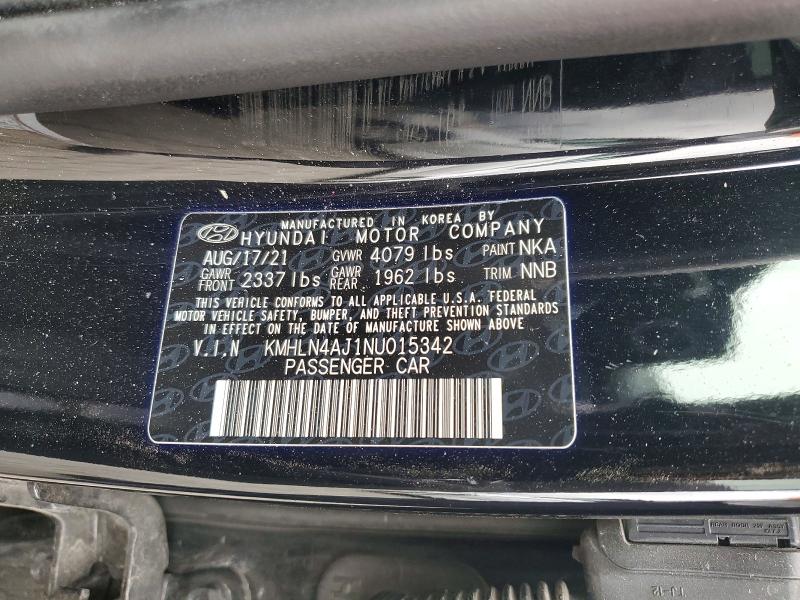 Продаж на аукціоні авто 2022 Hyundai Elantra, vin: KMHLN4AJ1NU015342, номер лоту: 59314426