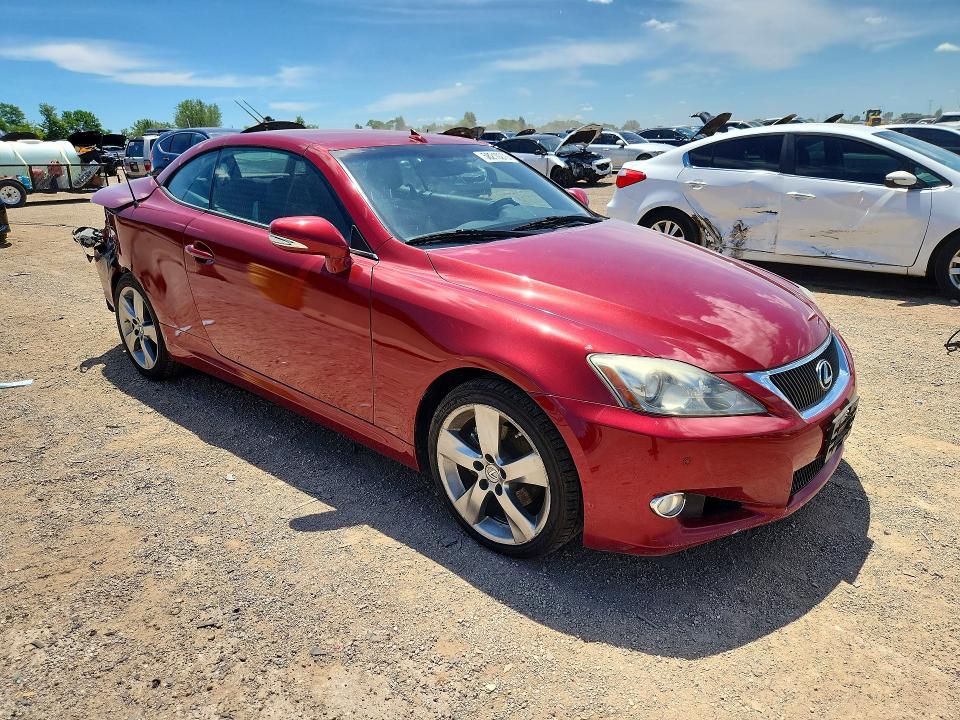 58210276 :رقم المزاد ، JTHFF2C29A2507517 vin ، 2010 Lexus Is مزاد بيع
