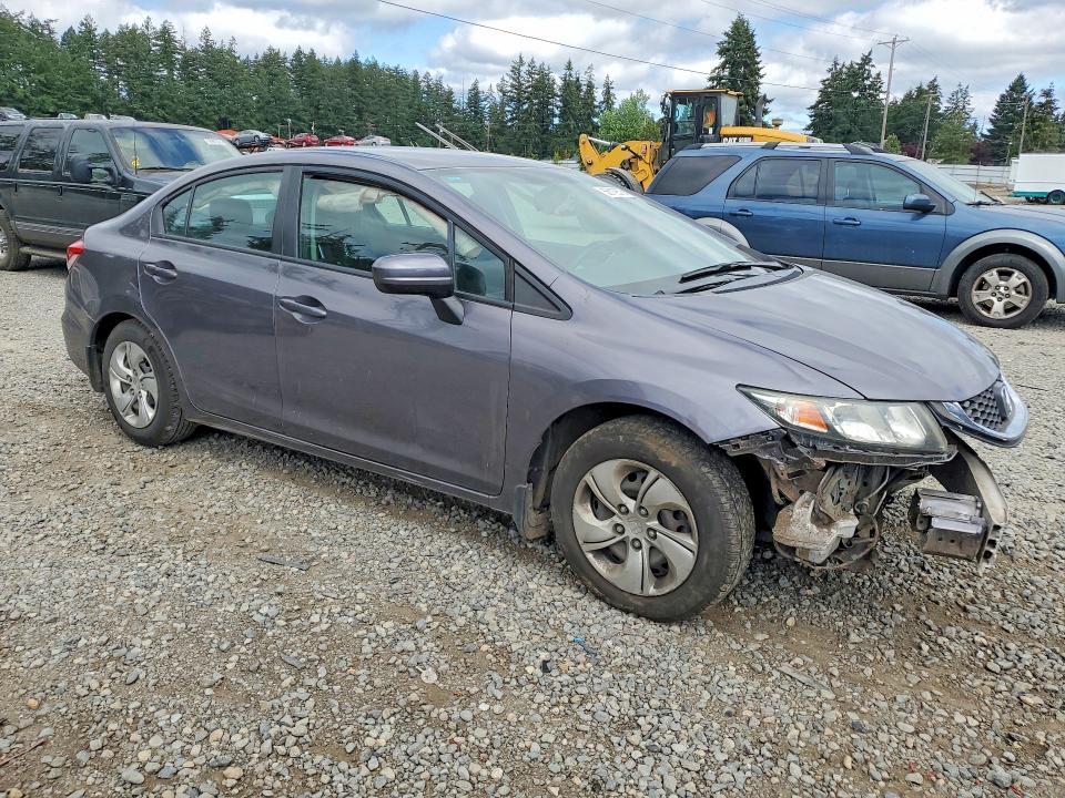 56119576 :رقم المزاد ، 19XFB2F58EE271325 vin ، 2014 Honda Civic مزاد بيع
