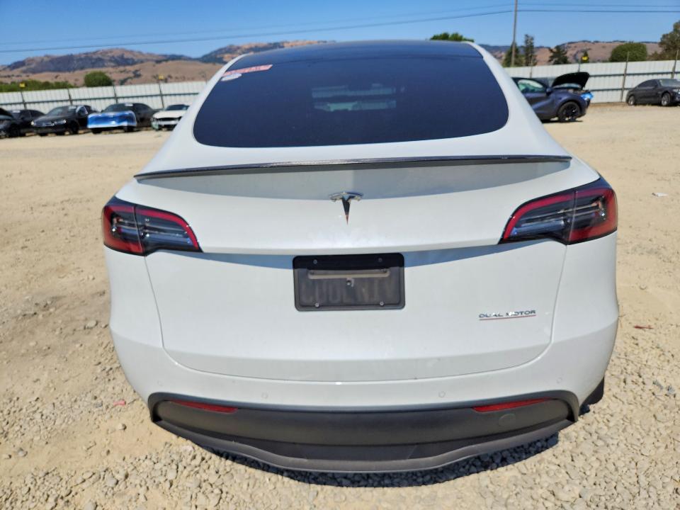 58058066 :رقم المزاد ، 5YJYGDEF8MF216527 vin ، 2021 Tesla Model Y مزاد بيع