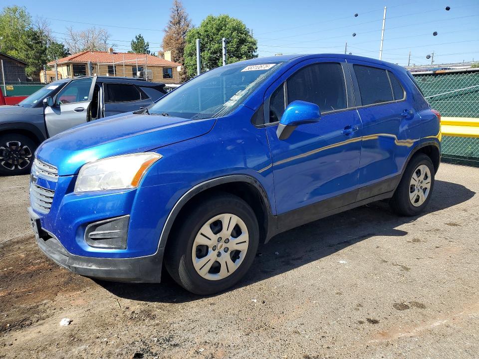 Auction sale of the 2015 Chevrolet Trax, vin: KL7CJKSB5FB182356, lot number: 58310876