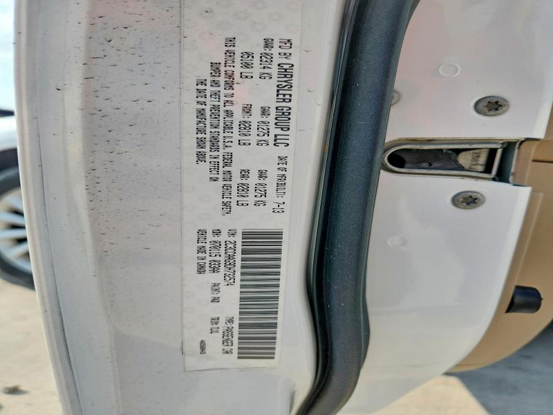 Aukcja sprzedaży 2013 Chrysler 300, vin: 2C3CCAAG9DH732574, numer aukcji: 58391036