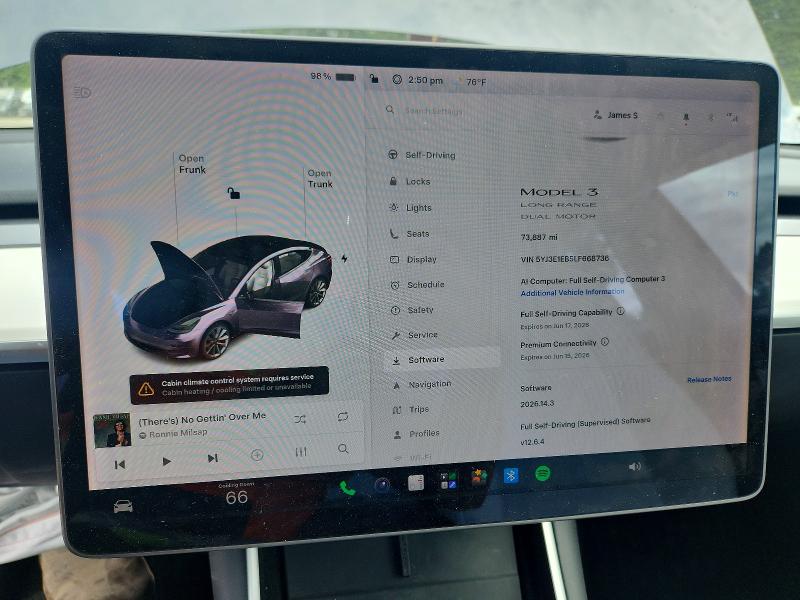 Продажа на аукционе авто 2020 Tesla Model 3, vin: 5YJ3E1EB5LF668736, номер лота: 56077626