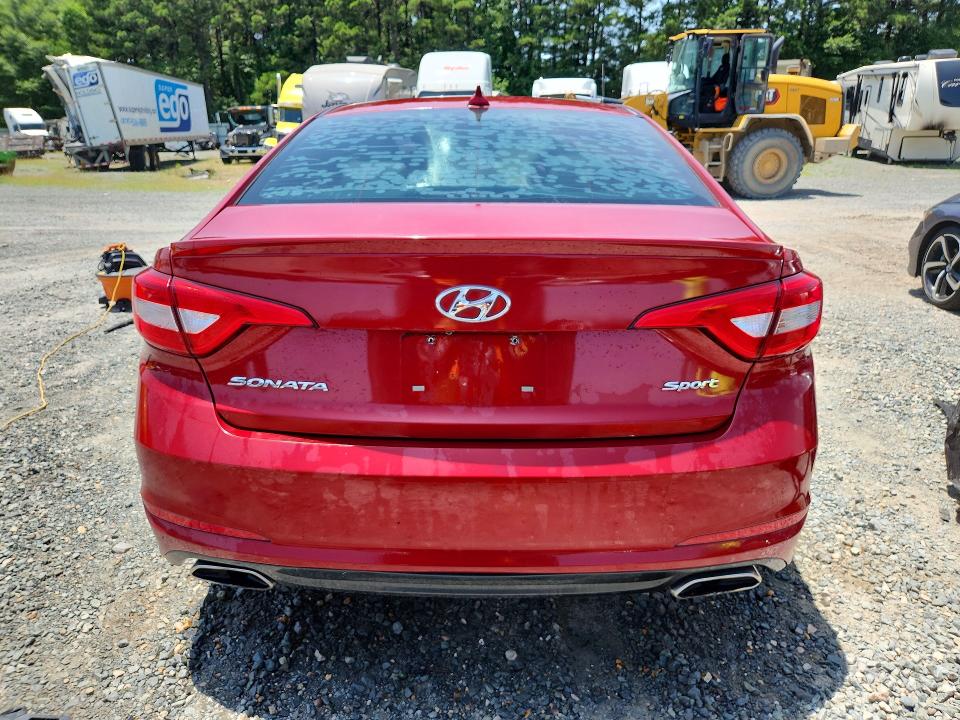 2015 Hyundai Sonata მანქანა იყიდება აუქციონზე, vin: 5NPE34AF8FH204404, აუქციონის ნომერი: 58213026