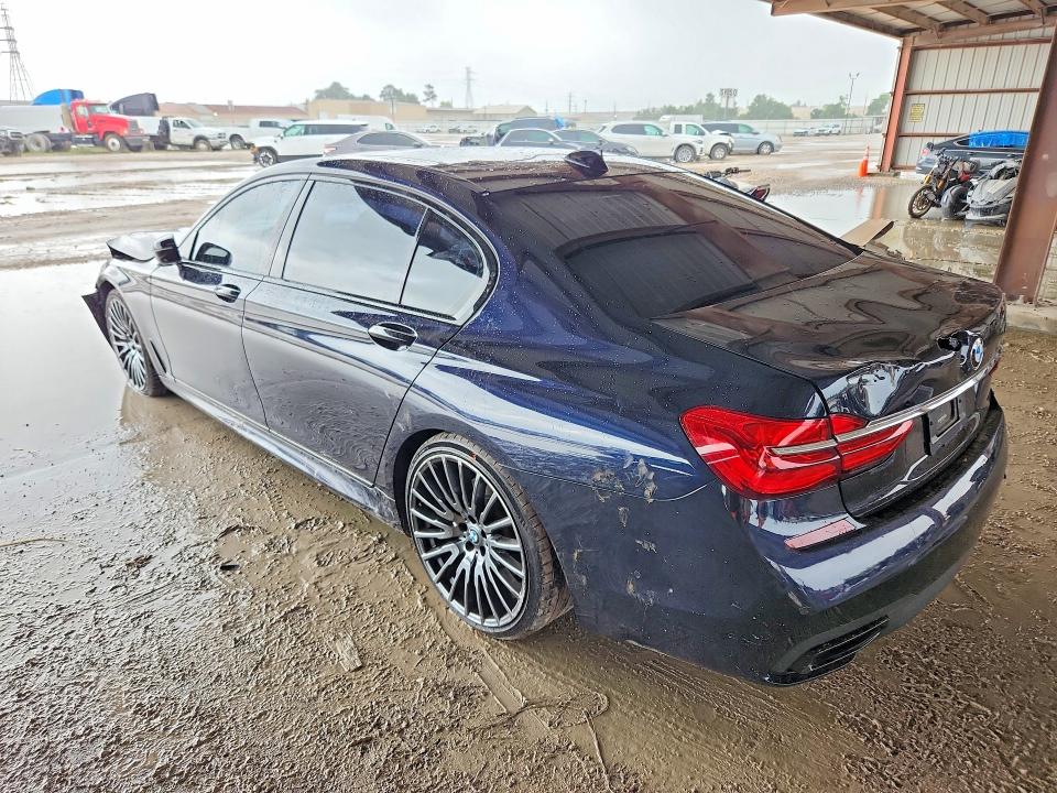57616716 :رقم المزاد ، WBA7E2C55KB217261 vin ، 2019 Bmw 740 مزاد بيع