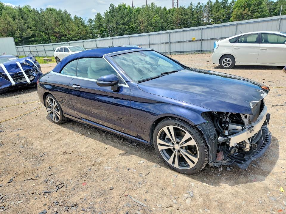 2017 Mercedes-benz C მანქანა იყიდება აუქციონზე, vin: WDDWK4JBXHF494863, აუქციონის ნომერი: 58660396