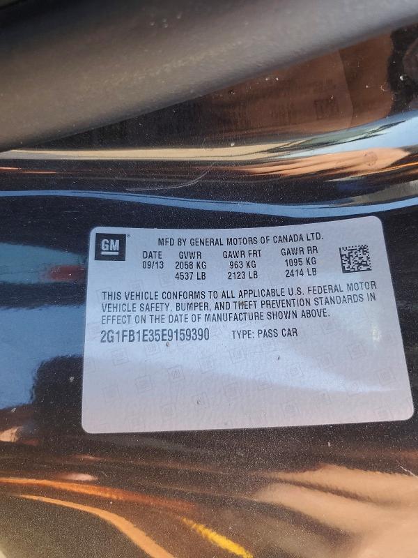 Продажа на аукционе авто 2014 Chevrolet Camaro, vin: 2G1FB1E35E9159390, номер лота: 55628786