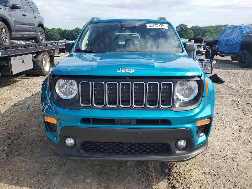 55790176 :رقم المزاد ، ZACNJDB19NPN87295 vin ، 2022 Jeep Renegade مزاد بيع