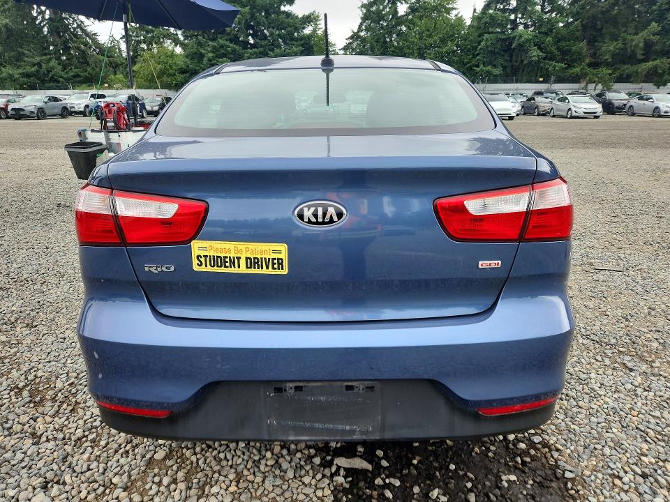 59115606 :رقم المزاد ، KNADM4A35G6691553 vin ، 2016 Kia Rio مزاد بيع