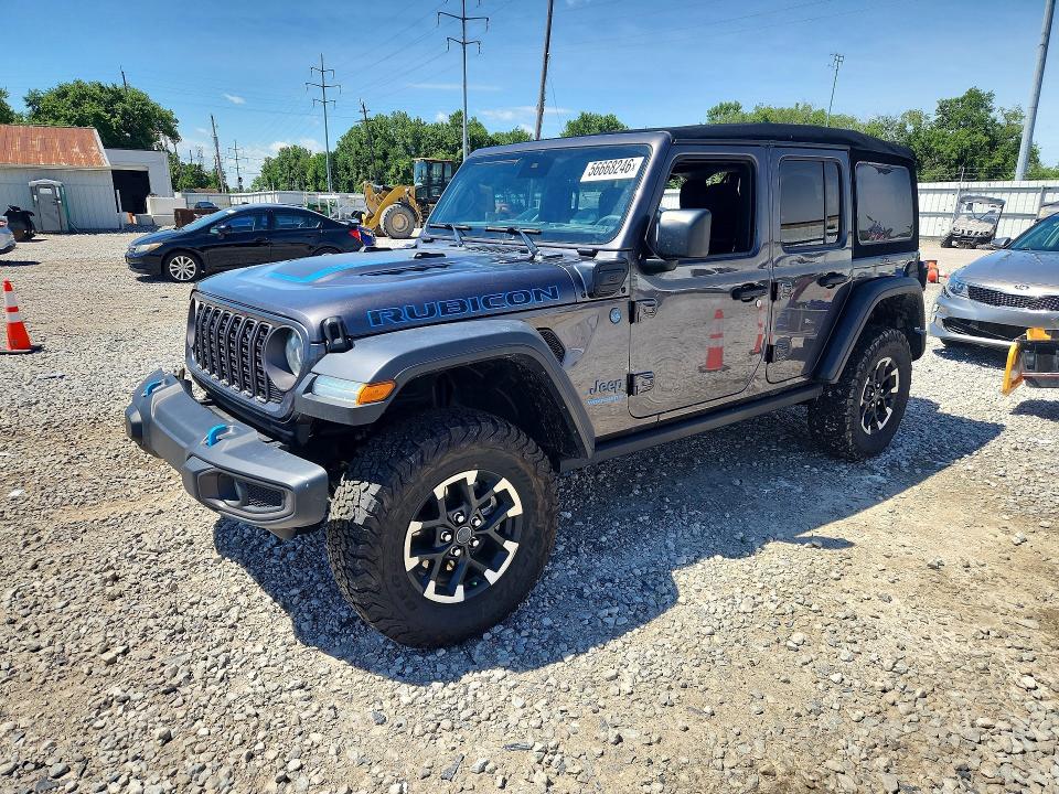 Продажа на аукционе авто 2024 Jeep Wrangler, vin: 1C4RJXR62RW211683, номер лота: 56668246