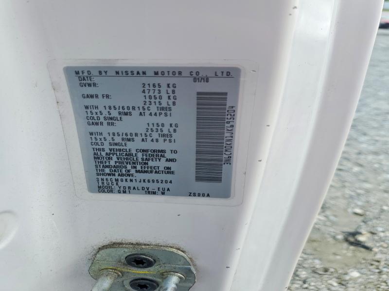 Aukcja sprzedaży 2018 Nissan Nv200, vin: 3N6CM0KN1JK695204, numer aukcji: 57921586