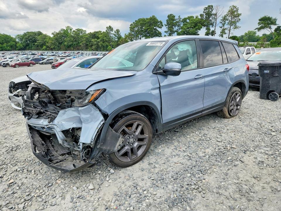 56603776 :رقم المزاد ، 5FNYF8H57PB019253 vin ، 2023 Honda Passport مزاد بيع
