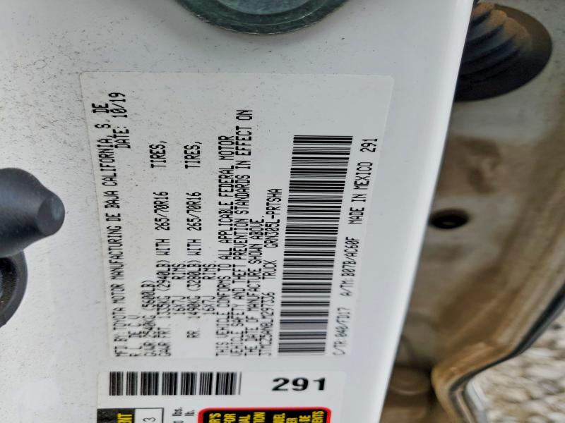 59236046 :رقم المزاد ، 3TMCZ5AN8LM297336 vin ، 2020 Toyota Tacoma مزاد بيع
