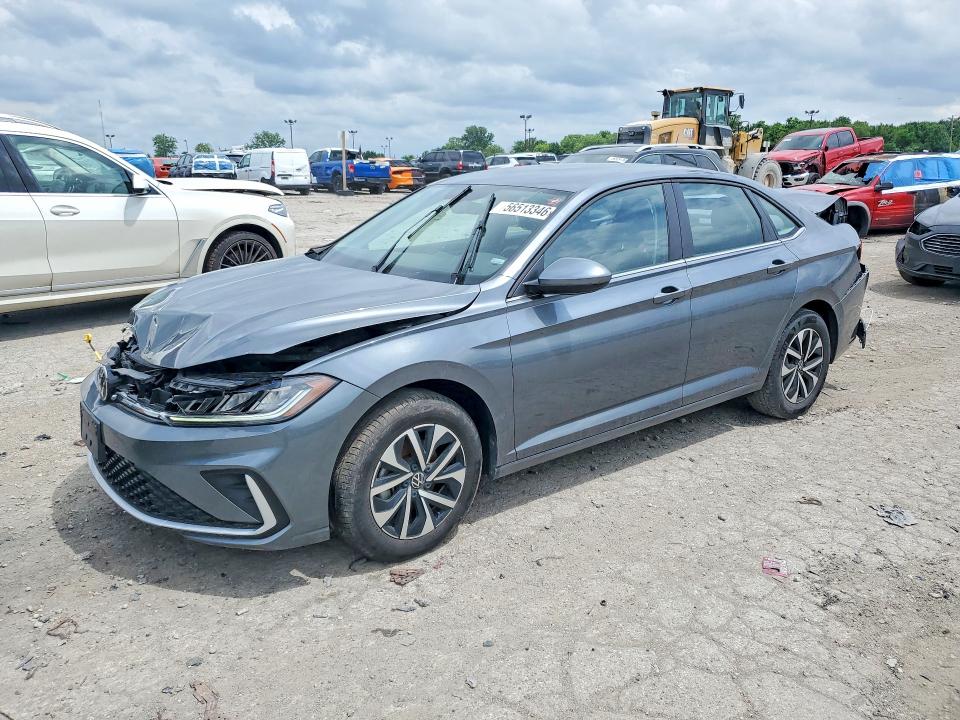 56513346 :رقم المزاد ، 3VW5X7BU4SM011977 vin ، 2025 Volkswagen Jetta مزاد بيع