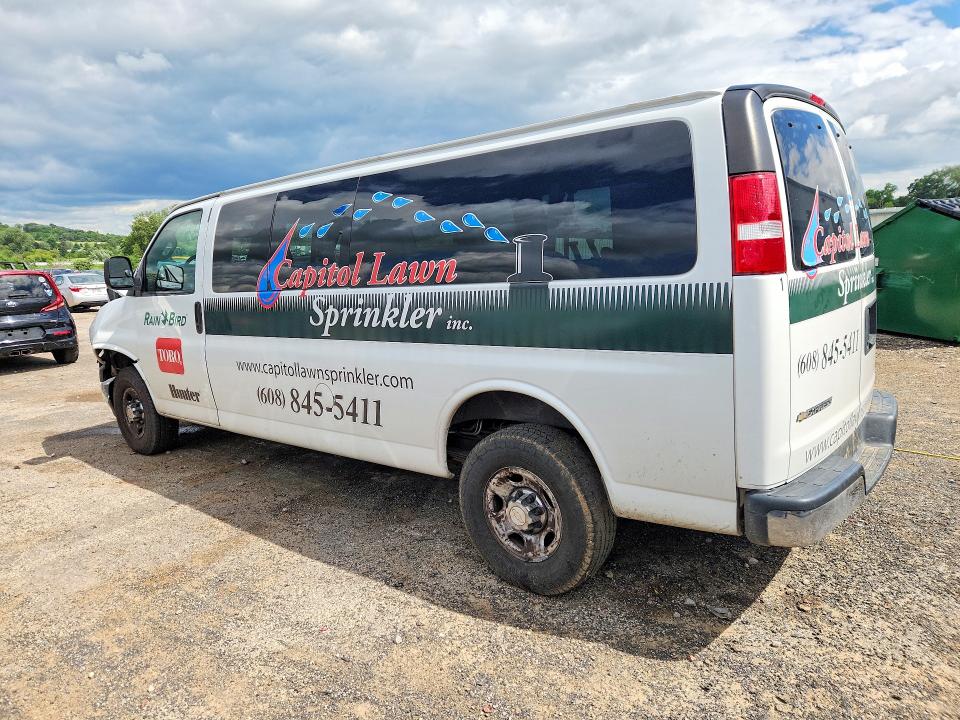 55902106 :رقم المزاد ، 1GAZGPFG7J1278477 vin ، 2018 Chevrolet Express G2500 مزاد بيع