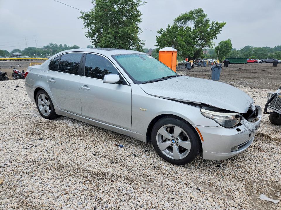2008 Bmw 528 მანქანა იყიდება აუქციონზე, vin: WBANV13588CZ53566, აუქციონის ნომერი: 58434306