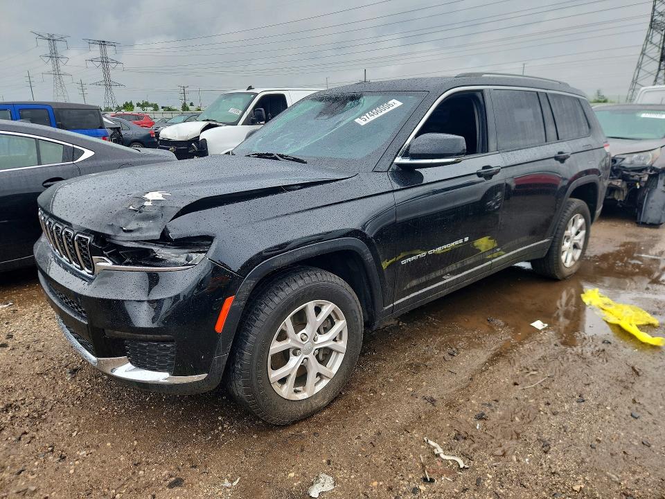 57466006 :رقم المزاد ، 1C4RJKBGXM8154748 vin ، 2021 Jeep Grand Cherokee مزاد بيع
