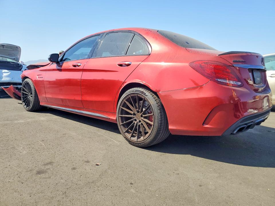 56511766 :رقم المزاد ، 55SWF8HB5GU117922 vin ، 2016 Mercedes-benz C مزاد بيع