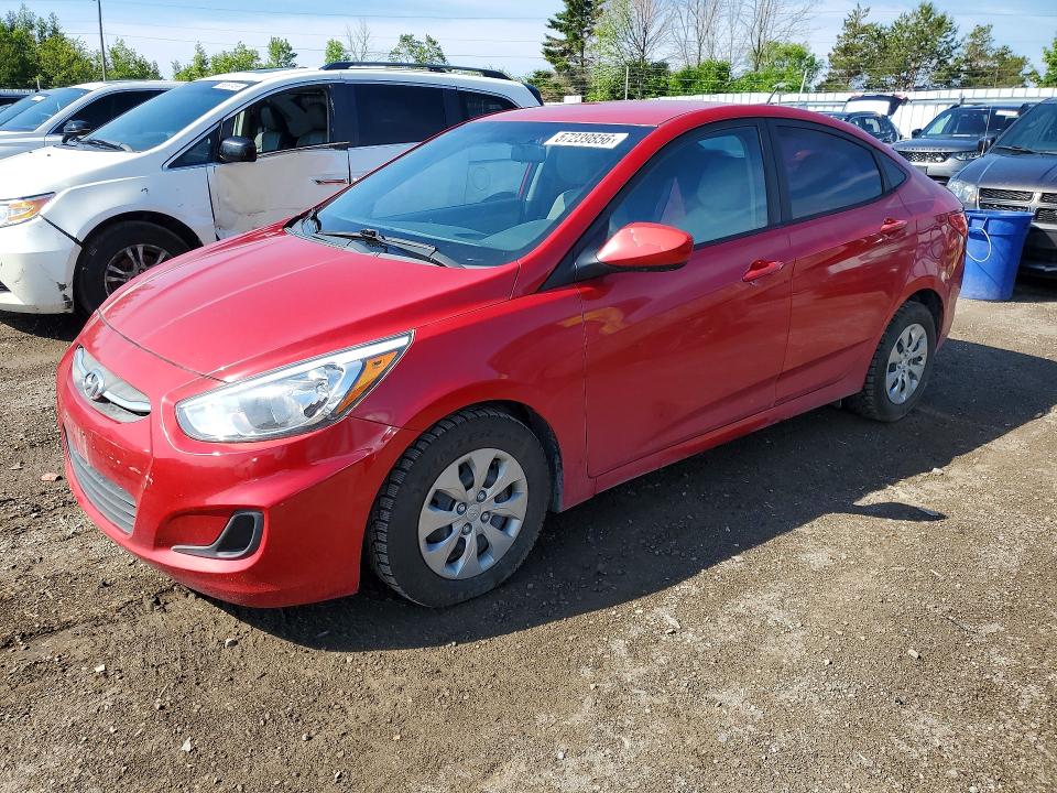 Продаж на аукціоні авто 2017 Hyundai Accent, vin: KMHCT4AE2HU184430, номер лоту: 57239856