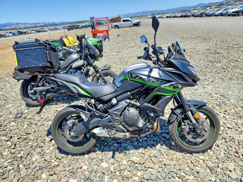 58039436 :رقم المزاد ، JKALEEF12KDA31285 vin ، 2019 Kawasaki Kle650 مزاد بيع