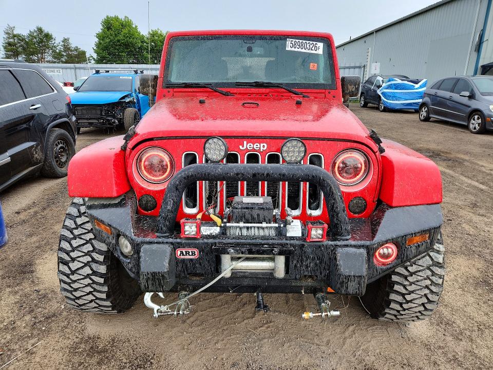 Продажа на аукционе авто 2017 Jeep Wrangler Unlimited, vin: 1C4BJWEG5HL540016, номер лота: 58980326