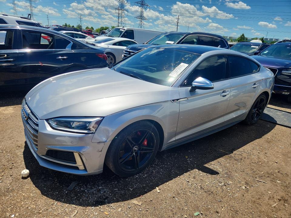 2018 Audi S5 მანქანა იყიდება აუქციონზე, vin: WAUB4CF55JA012347, აუქციონის ნომერი: 56929066