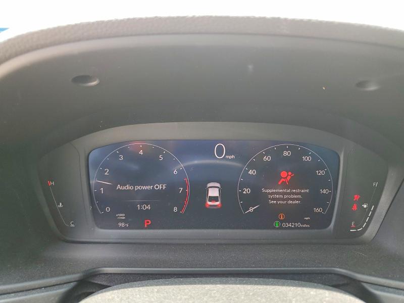 57268826 :رقم المزاد ، 1HGCY1F39PA055159 vin ، 2023 Honda Accord مزاد بيع