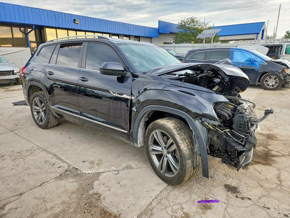 58926366 :رقم المزاد ، 1V2YR2CA2KC539177 vin ، 2019 Volkswagen Atlas مزاد بيع