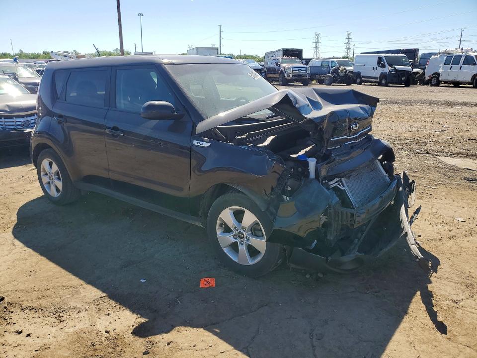 2019 Kia Soul მანქანა იყიდება აუქციონზე, vin: KNDJN2A25K7681199, აუქციონის ნომერი: 55725966
