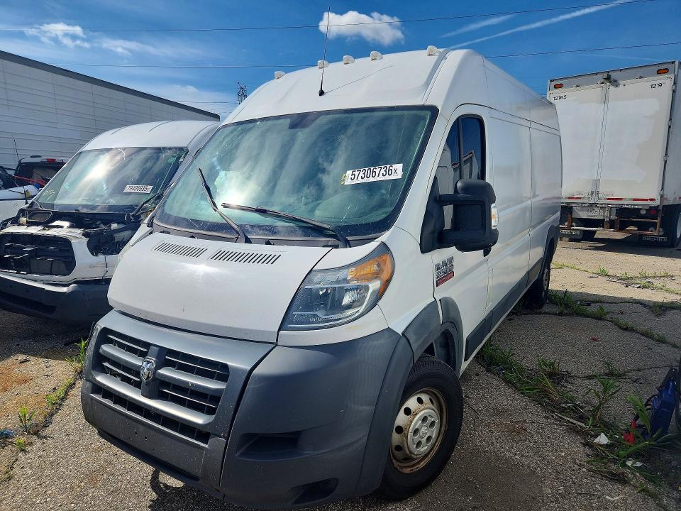 2014 Ram Promaster 2500 მანქანა იყიდება აუქციონზე, vin: 3C6TRVDG8EE123977, აუქციონის ნომერი: 57306736