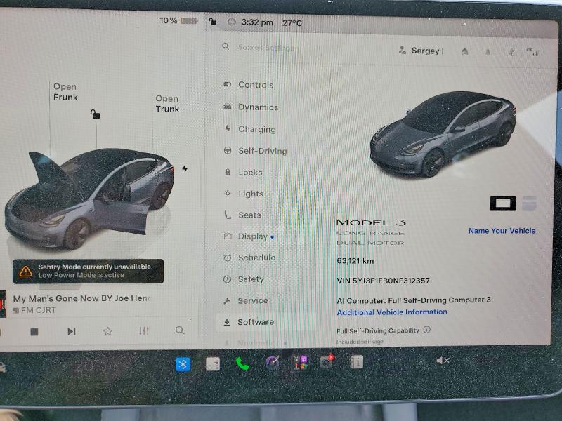Продаж на аукціоні авто 2022 Tesla Model 3, vin: 5YJ3E1EB0NF312357, номер лоту: 58651686