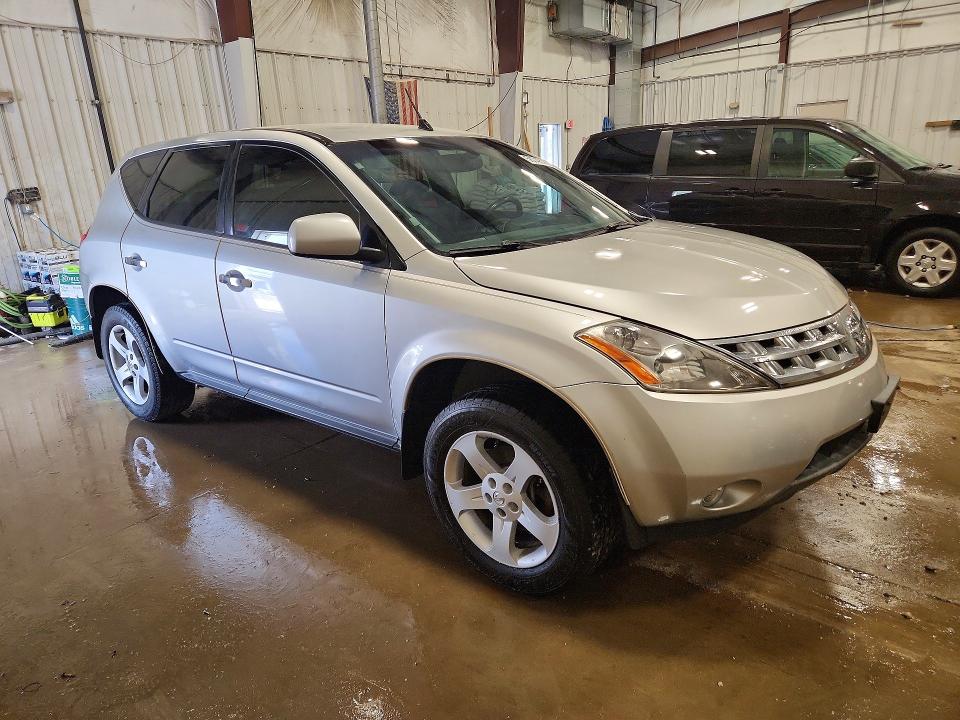 Продажа на аукционе авто 2004 Nissan Murano, vin: JN8AZ08T14W207996, номер лота: 56743166