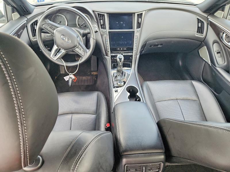 2022 Infiniti Q50 მანქანა იყიდება აუქციონზე, vin: JN1EV7CP2NM310517, აუქციონის ნომერი: 56100876
