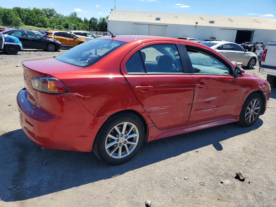 2016 Mitsubishi Lancer მანქანა იყიდება აუქციონზე, vin: JA32U2FU2GU001400, აუქციონის ნომერი: 57008786